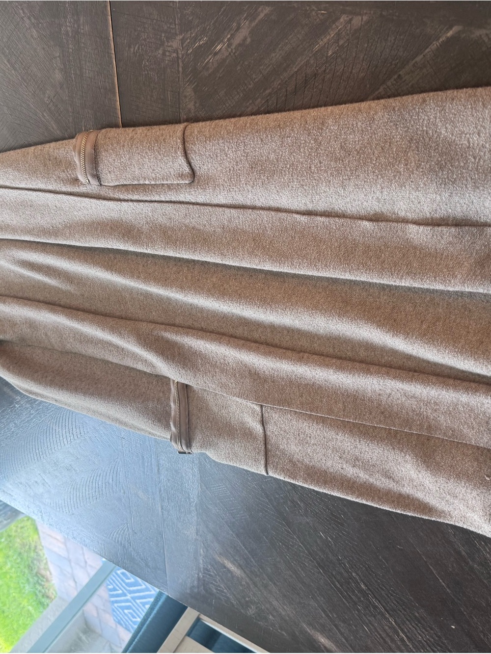 Magaschoni Taupe Trench Coat